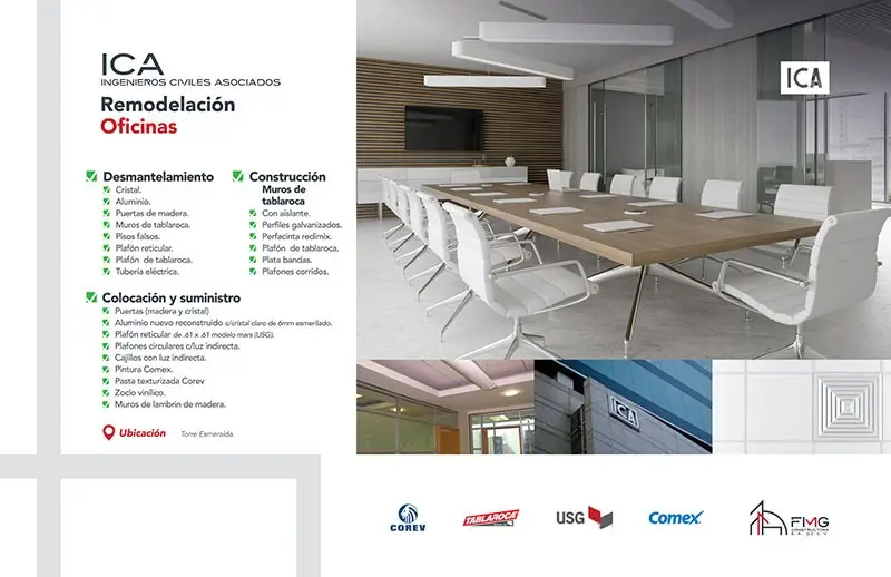 Diseño Editorial de Portafolio para la empresa FMG Constructora